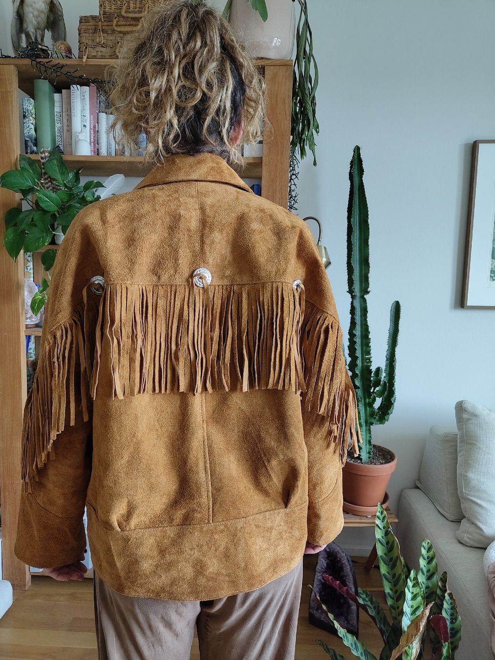 Giacche: Vintage Lederjacke mit Fransen – Usato da Zürich venduto da betzec 4