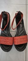 Aldo Brue Keilabsatz Sandalen,  36 in Orange Nagelneu