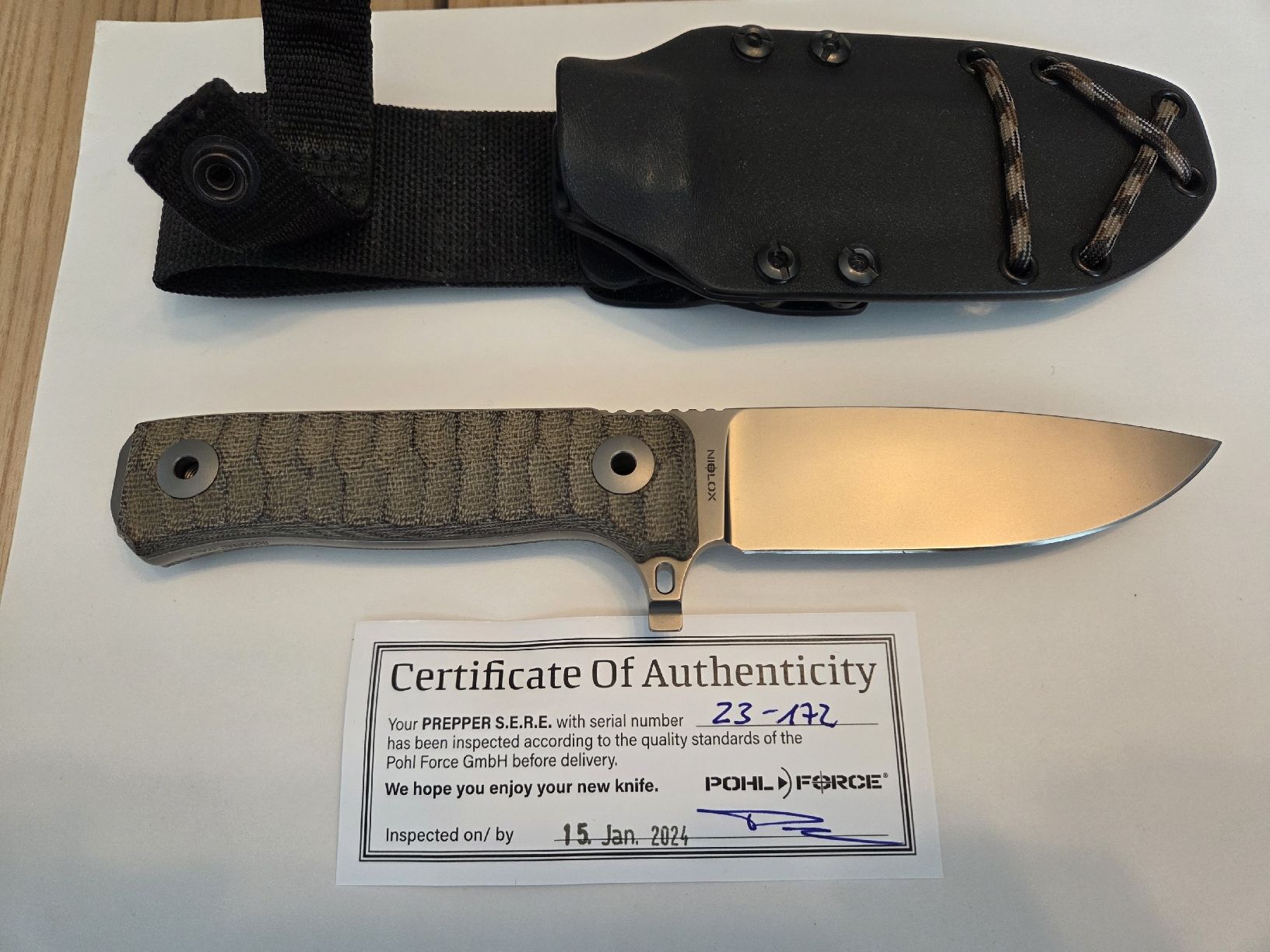 Coltellini militari: Messer Pohl Force  PREPPER S.E.R.E – Nuovo (secondo la descrizione) da St. Margarethen TG venduto da Widmer33 1