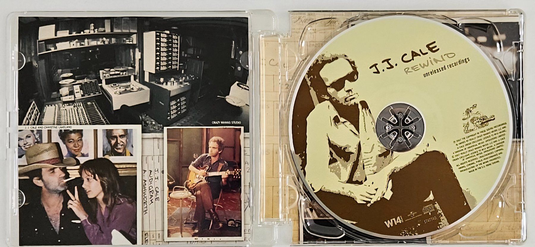 CDs: CD - J.J. Cale - Rewind: Unreleased Recordings – Gebraucht aus Baar von Bigs1 2