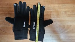 Wasserfeste Handschuhe Sport schwarz S/M