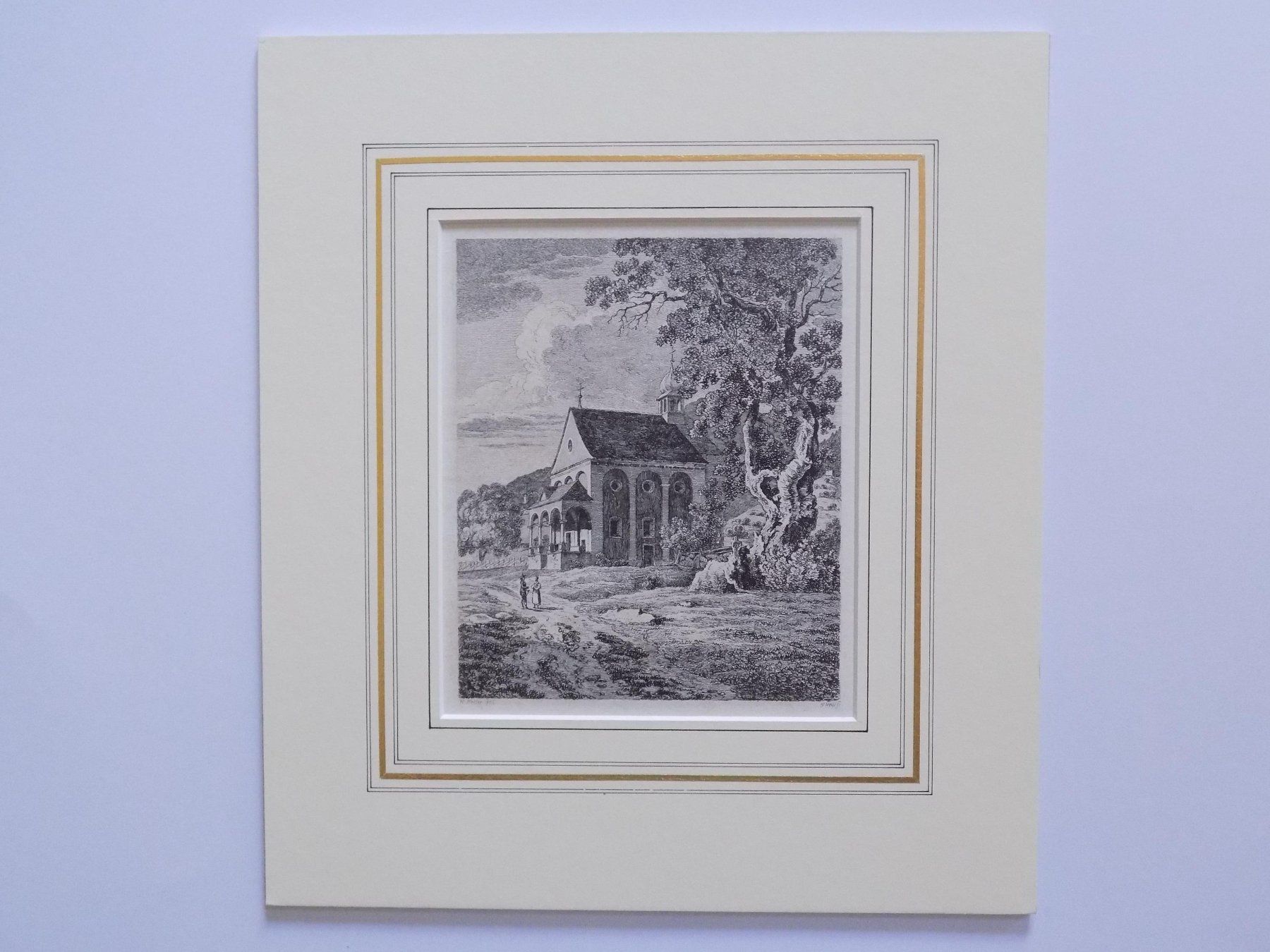 Gravures: Trun Kanton Graubünden Kupferstich – D'occasion à Risch par Antikfee