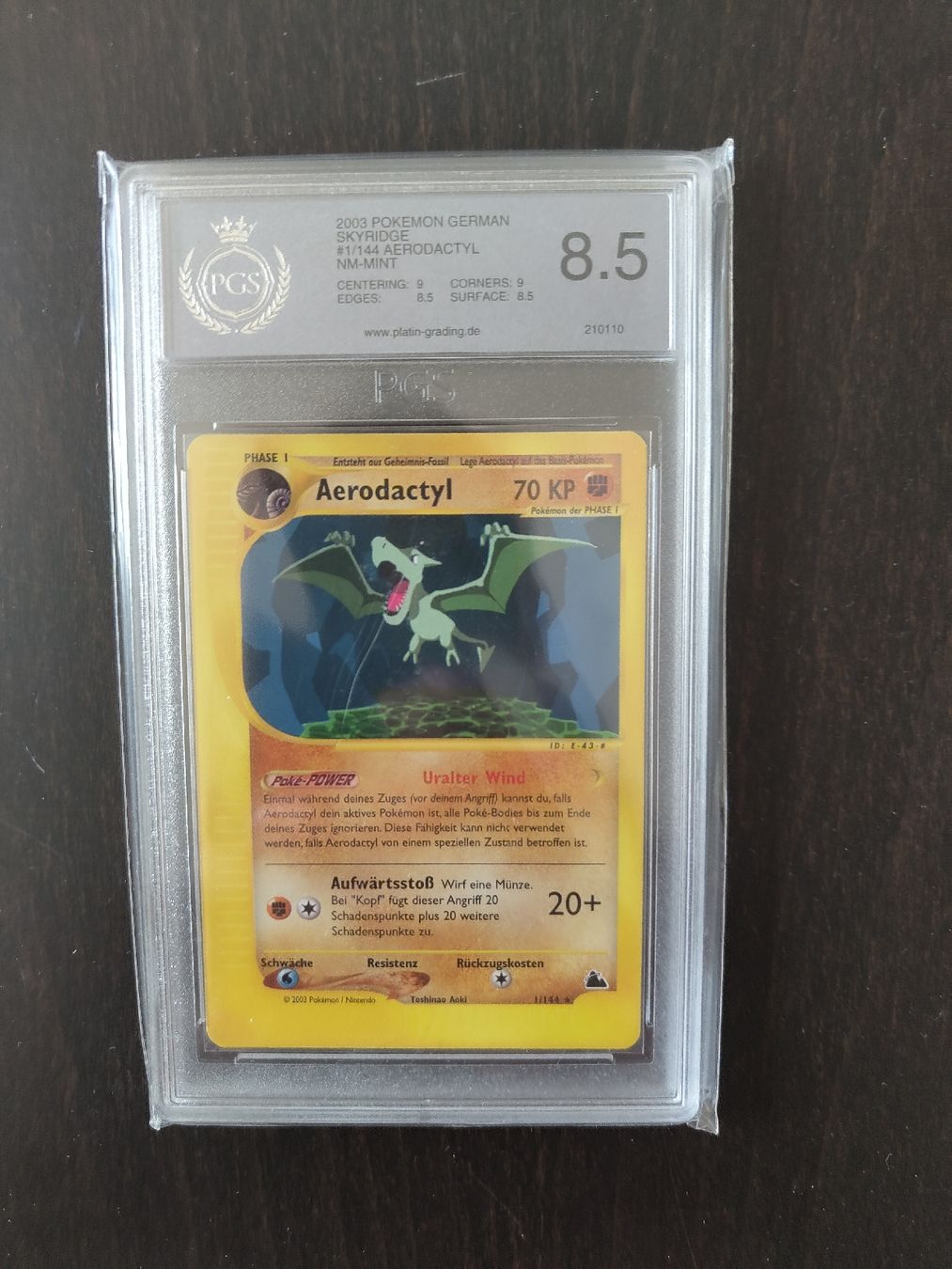 Cartoline: Pokemon Aerodactyl 2003 Deutsch – Usato da Zürich venduto da Slevin2710