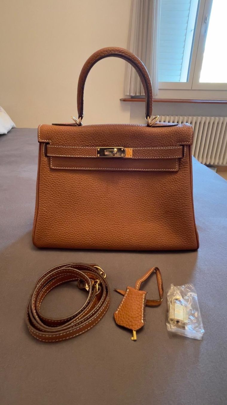 Taschen für Damen: elegante Lederhandtasche – Neu (gemäss Beschreibung) aus Horgen von Warrior11 7