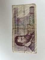 Vieux billet de 100 francs Belges - 04.01.74 pour collection
