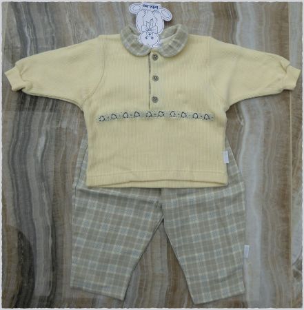 🌞 bébé-jou BABY - Set aus Sweatshirt & Hose Gr. 74 NEU