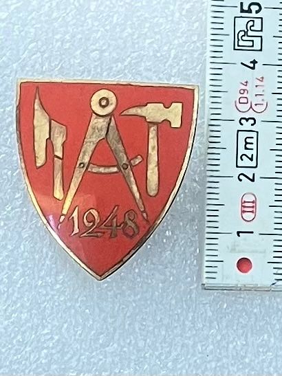 Basler Placchette & Badge: BASEL, ZUNFT ZU SPINWETTERN - ZUNFTABZEICHEN – Usato da Basel venduto da lagavulin02 1