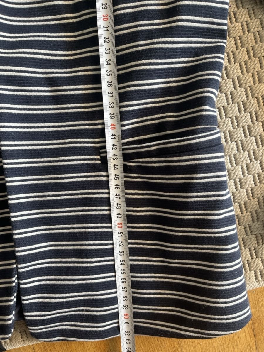 Giacche: Jacke, only, blau/weiss gestreift, ca. 40 – Usato da Solothurn venduto da Bobesch08 4