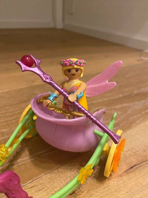 Spielzeuge: PLAYMOBIL 9136 Blumenfee mit Einhornkutsche – Gebraucht aus Steinach von Susansung 1