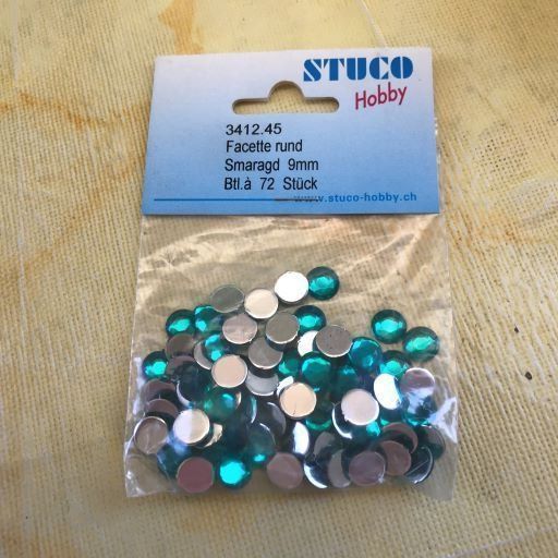 Edelsteine: LOT FACETTE RUND SMARAGD 9MM – Neu und originalverpackt aus Ostermundigen von crazy-horse-1840 2