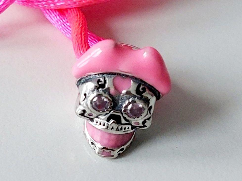 Ciondoli: Charm Totenkopf Silber 925 – Nuovo (secondo la descrizione) da Madetswil venduto da triforuz