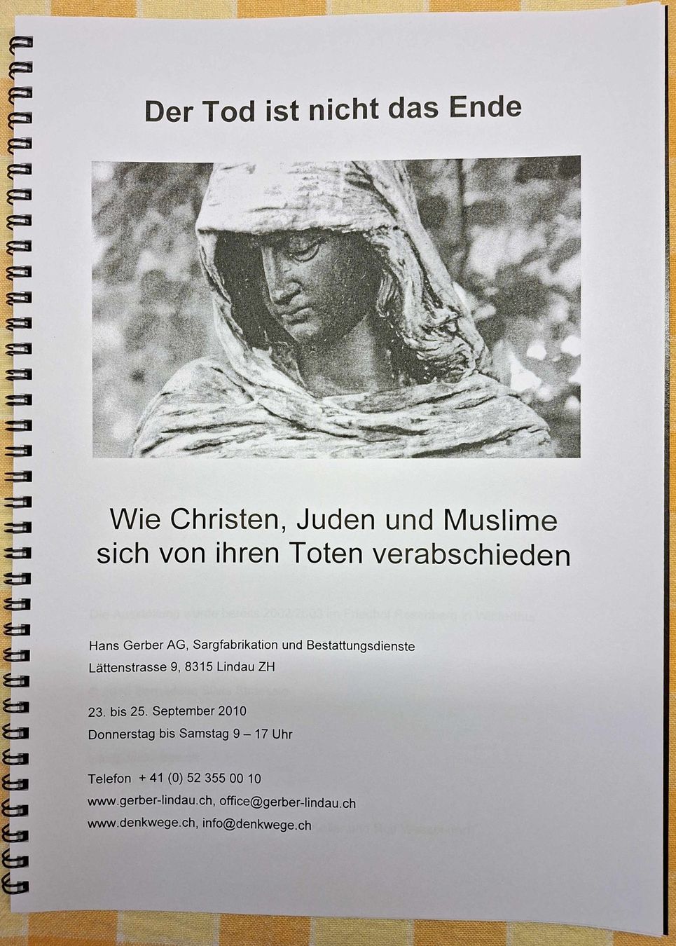 Libri: Dokumentation "Der Tod ist nicht das Ende" – Nuovo (secondo la descrizione) da Seuzach venduto da wie_c66v