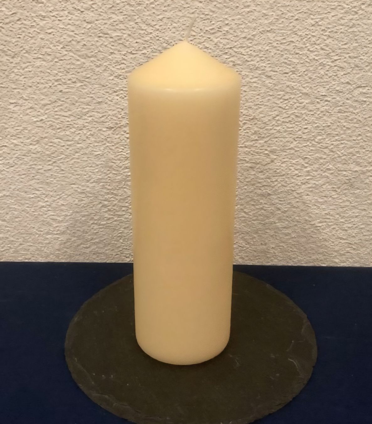 Candele: Kerze 25x8cm  Creme ca.1kg "Neu" – Nuovo e nell'imballaggio originale da Uster venduto da esko.swiss