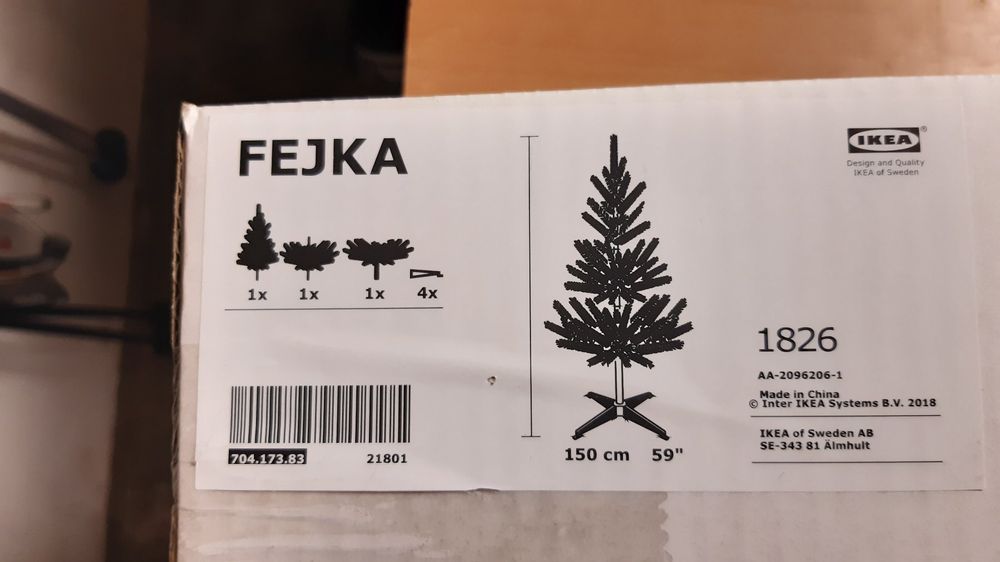 künstlicher Weihnachtsbaum 150 cm Ikea Kaufen auf Ricardo