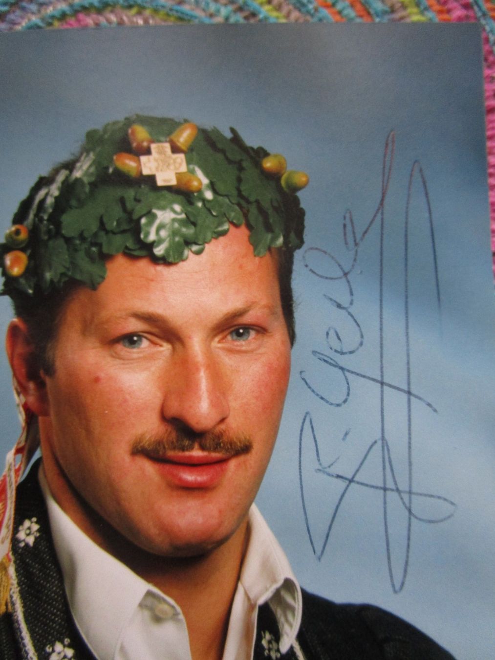Autografi: GABRIEL YERLY WESTSCHWEIZER KRANZ-SCHWINGER  AUTOGRAMM ANTIK – Usato da GUTENSWIL venduto da Alpina6 1