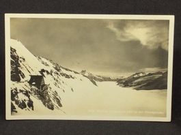 Berghaus Jungfraujoch u. Aletschgletsch.