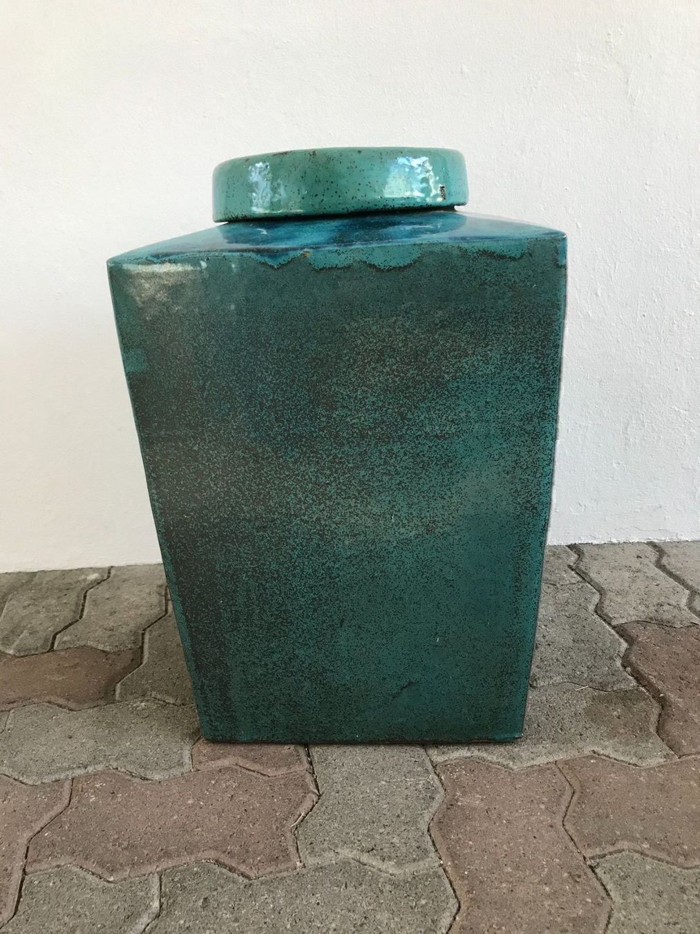 Vase & Récipients: grosse Keramik Deckel-Dose – D'occasion à Wetzikon ZH par seli03 4