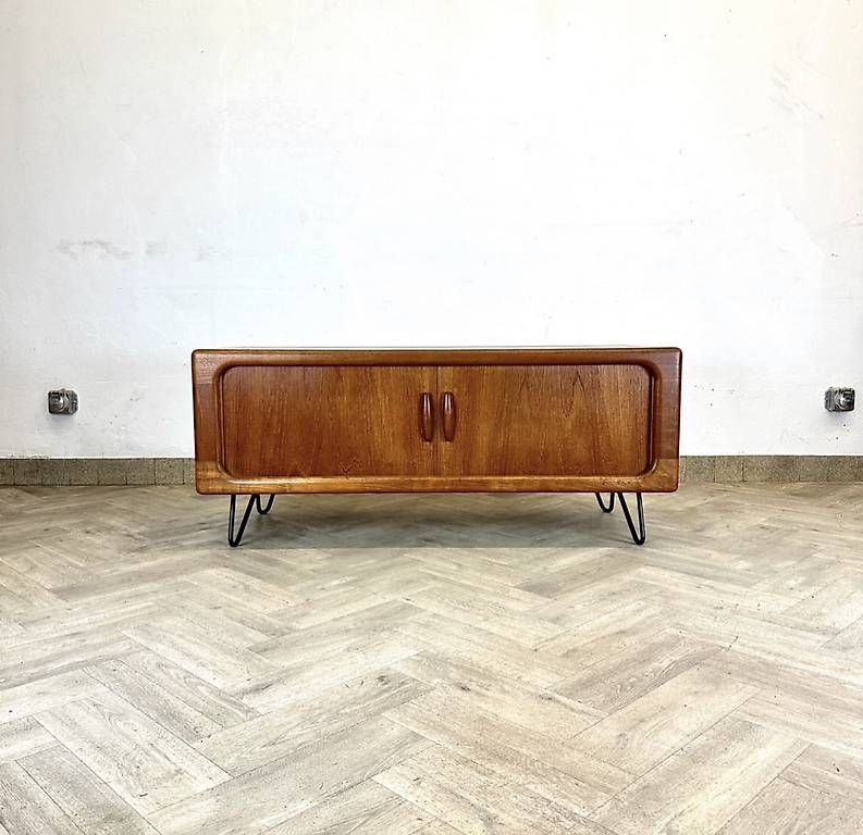 Cassettiere: Mid Century danish teak Lowboard by DYRLUND – Usato da basel venduto da vintory.ch 8