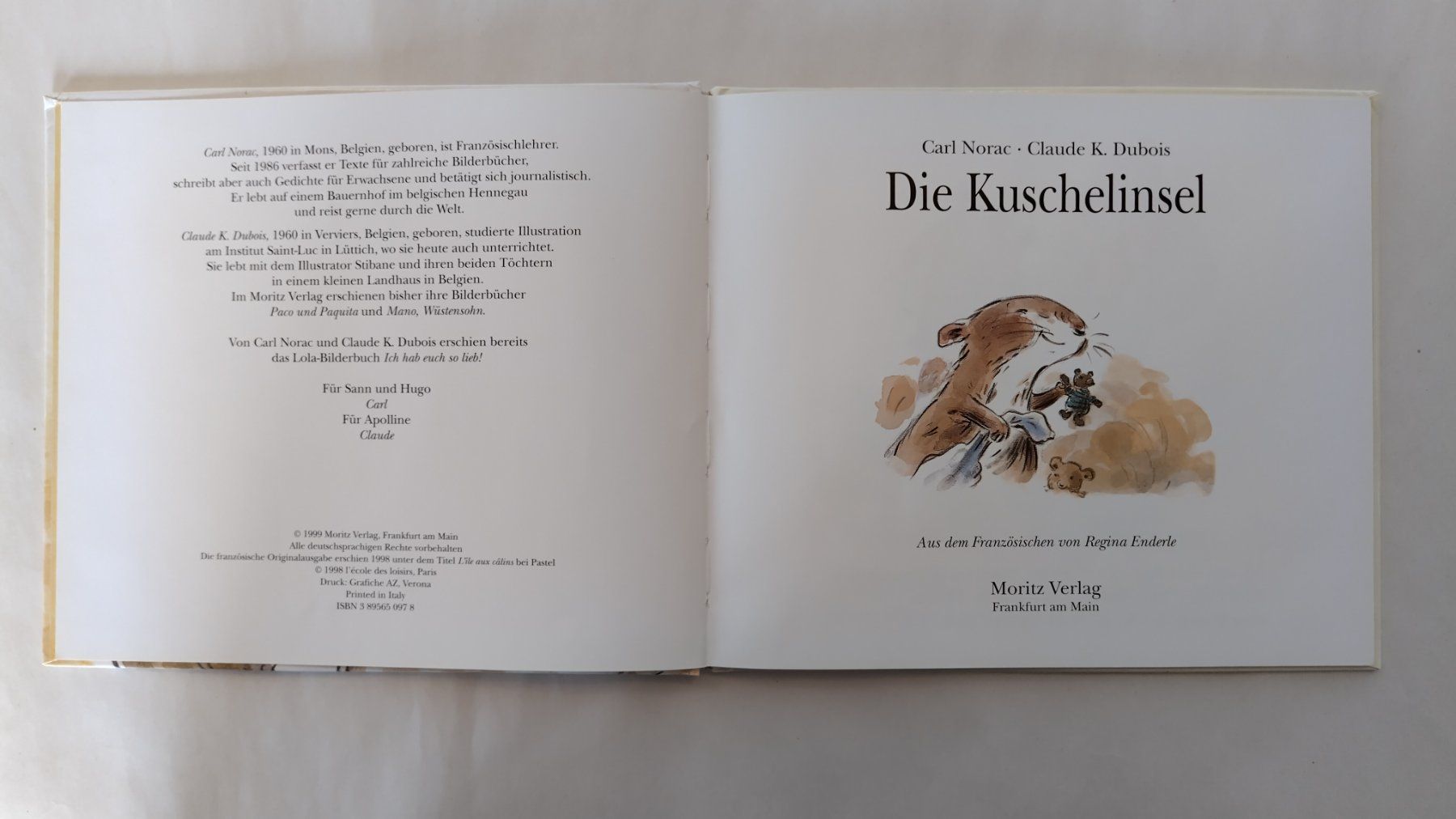 Libri: Die Kuschelinsel / Bilderbuch 1999 ab Fr. 8.- – Usato da Bellach venduto da JingleJerry 2