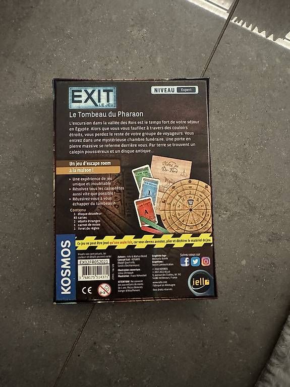 Jeux: Escape Game  – Neuf avec emballage d'origine à La Chaux-de-Fonds par jas_g9x8 2