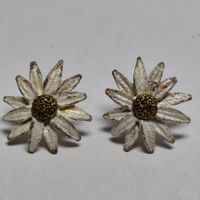 Michael Michaud daisy Stud silber Boucles d'Oreilles #A3