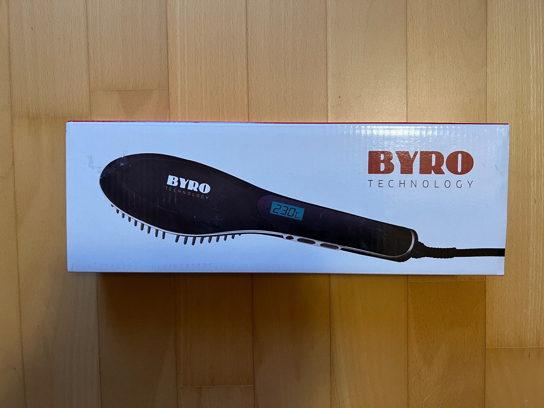 Autres soins des cheveux: Byro Haarglättbürste neu – Neuf avec emballage d'origine à Wallbach par logologo01