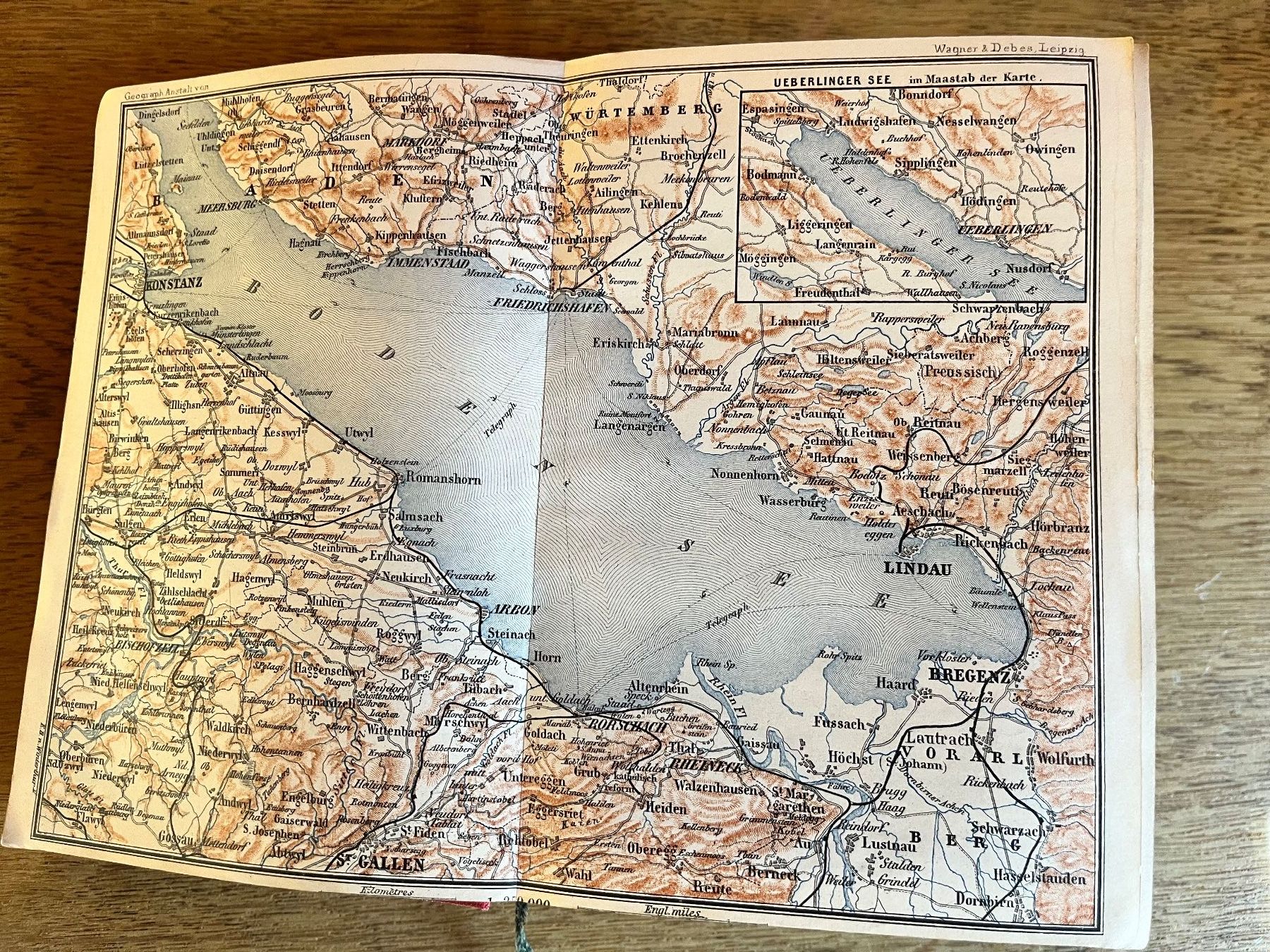 Livres: BAEDEKER SUISSE EDITION 1889 – D'occasion à Vernamiége par JEANLUC29 2