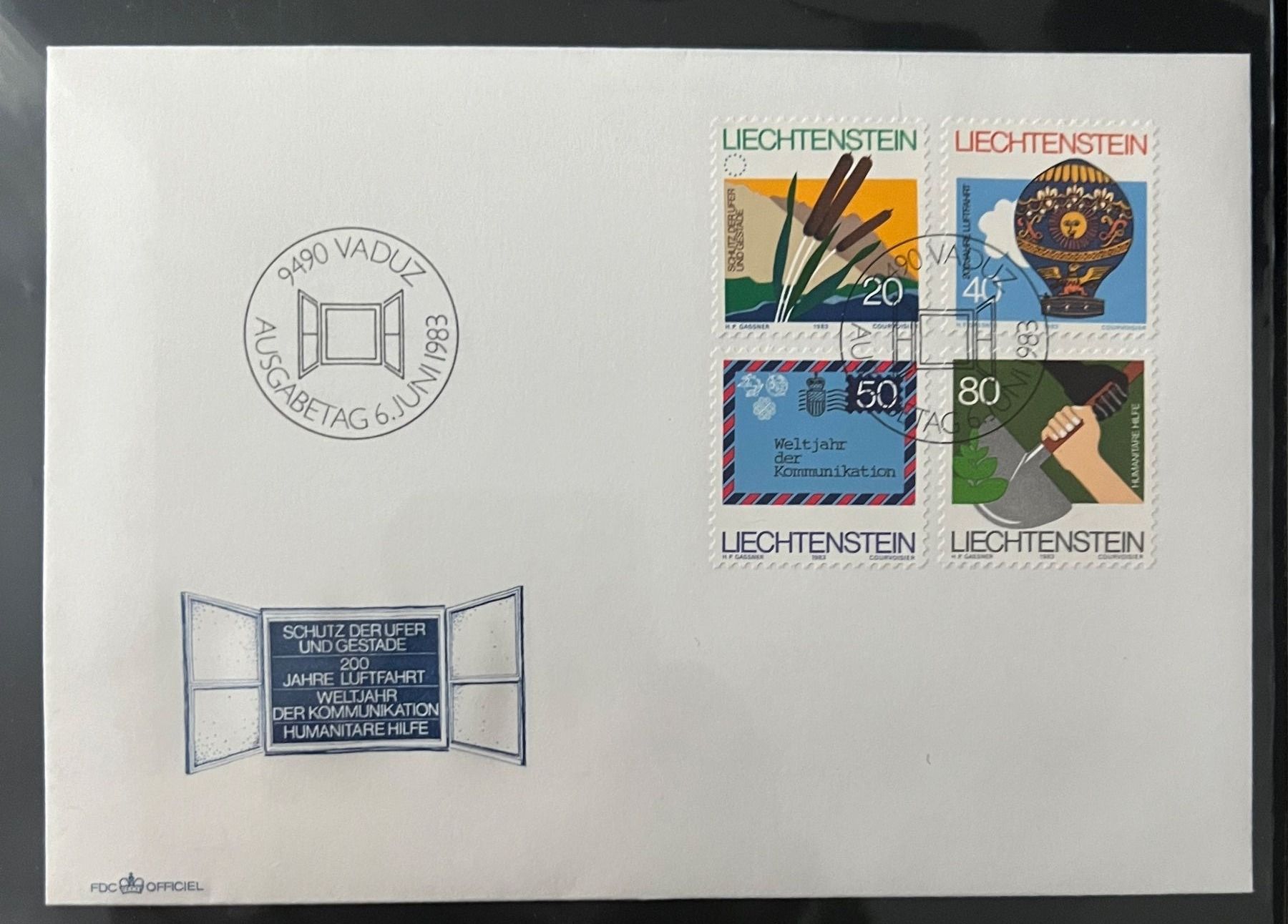 Alle Briefmarken: Erstagsbrief 1983 – Gebraucht aus Rotkreuz von Parcore