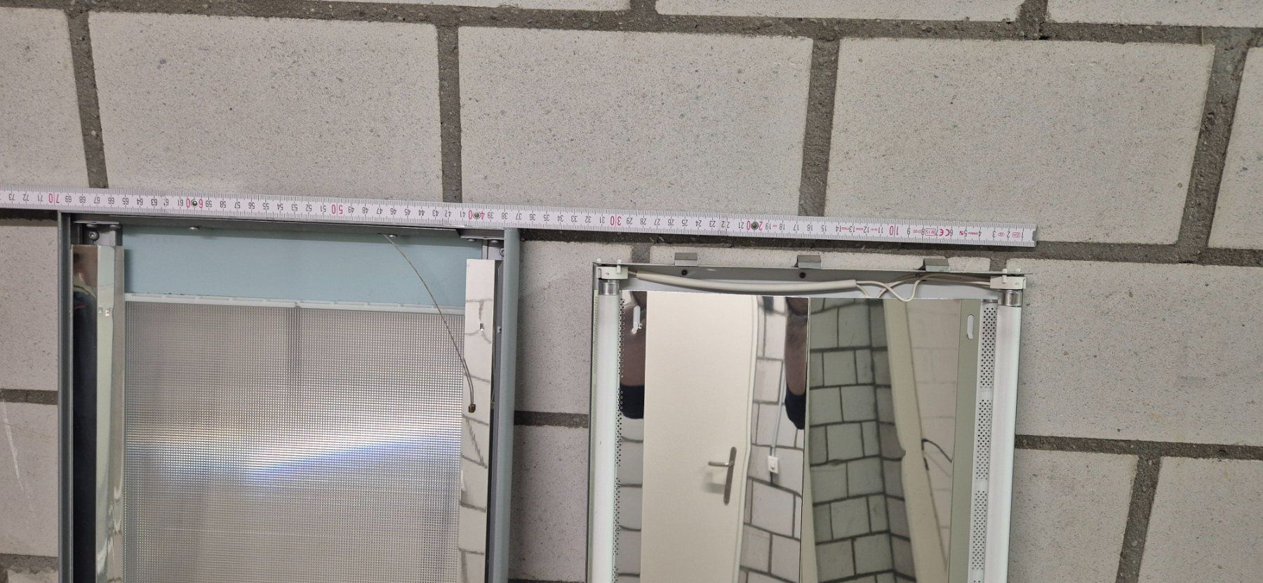 Kronleuchter & Deckenlampen: Design-Deckenlampe mit Spiegel und Rasteroptik – Gebraucht aus Dietikon von dorum 4