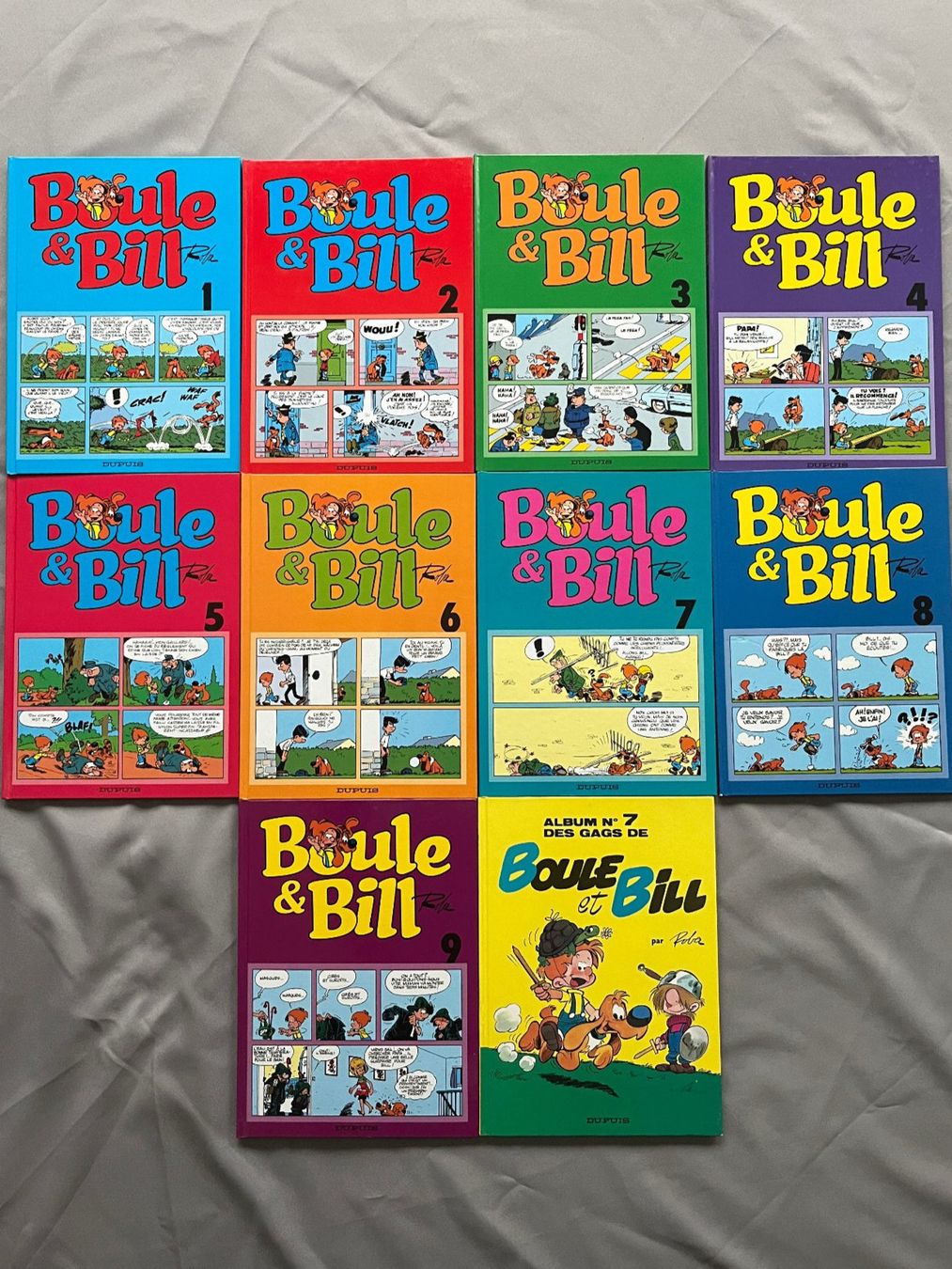 Fumetti: Boule & Bill, 10 Albums – Usato da Petit-Lancy venduto da cinrox