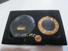 Miroir de poche pour femme BVLGARI