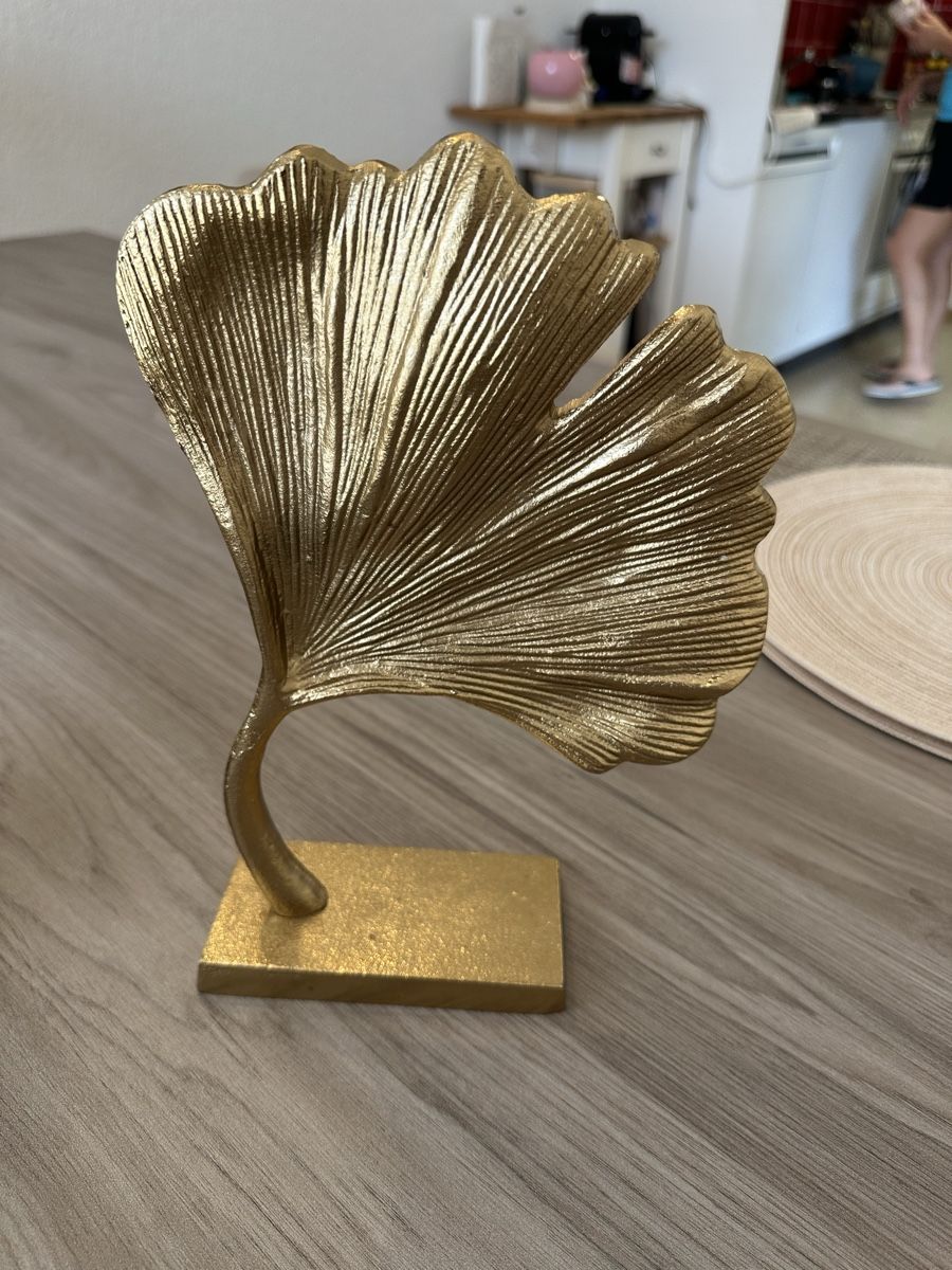 Tutte le decorazioni: Dekoration Vase & Blatt gold – Usato da Münchenbuchsee venduto da IleanaT 2