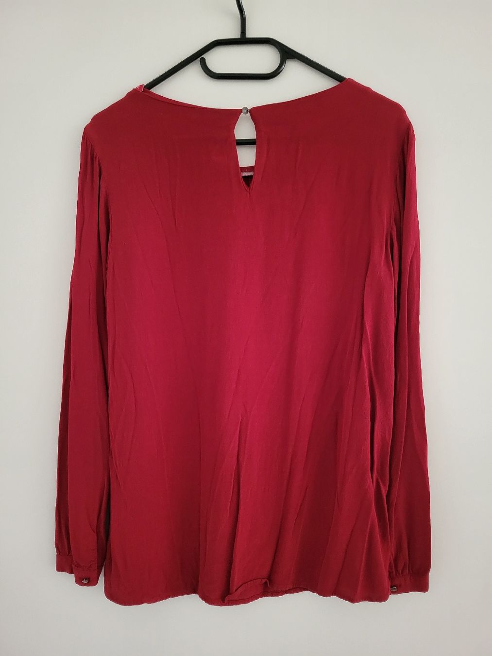 S.Oliver Camicette: S.Oliver Bluse, bordeauxrot, Gr. 38 – Usato da Zürich venduto da seja1234 2