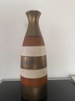 Gestreifte Dekorative Vase, Keramik,