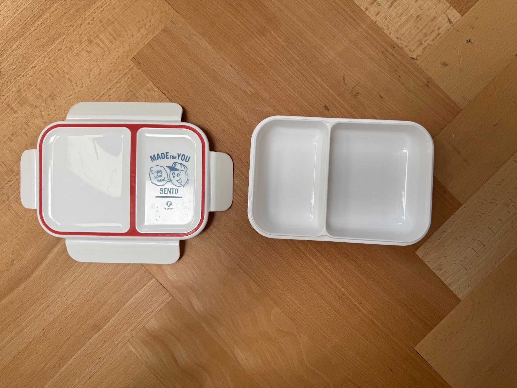 Behälter & Ähnliches: 2x Bento Lunchboxen im Retro Style – Gebraucht aus Zürich von Sushinder 3