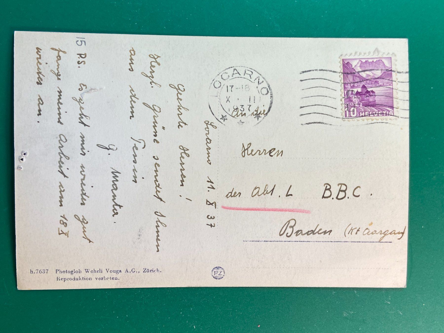 Cartes postales: Tessin - Natur - Frühling – D'occasion à Steg VS par danwer74 1