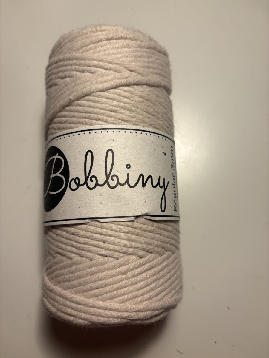 Cordelettes & Fils: Bobbiny Makramee Garn • nude • 3mm • neu – Neuf avec emballage d'origine à Flumenthal par algr4444