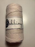 Bobbiny Makramee Garn • nude • 3mm • neu