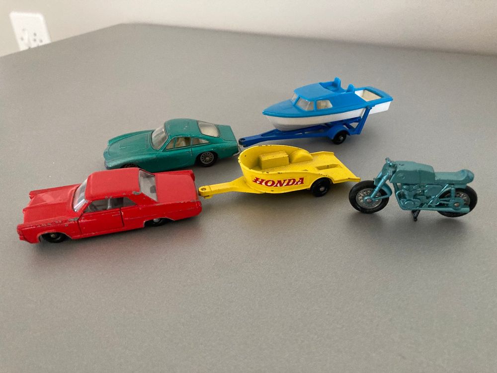 Vintage 1971-75. Collection Trois voitures en fer MATCHBOX | Art et