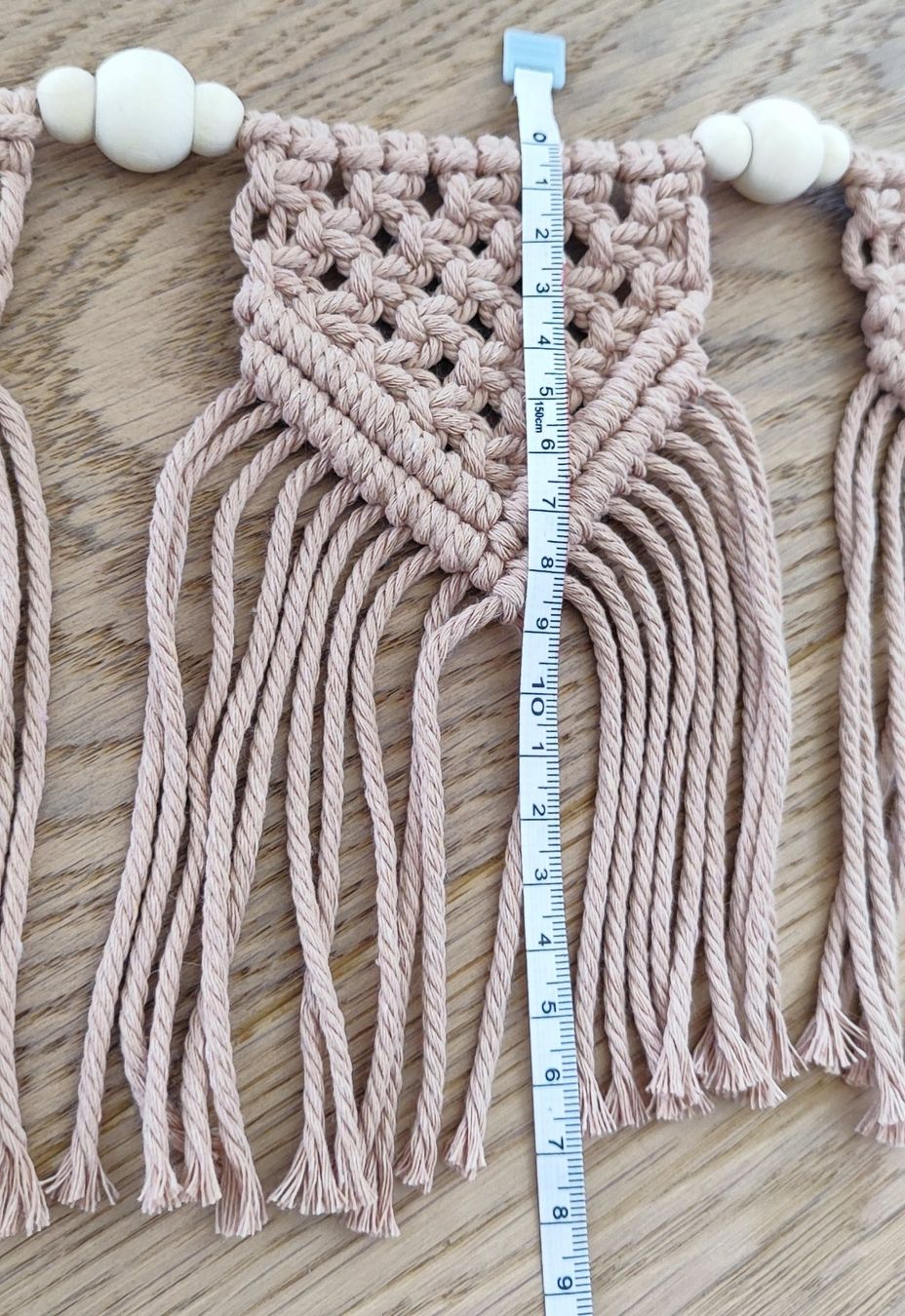 Tutte le decorazioni: Makramee Girlande mit Holzperlen, Boho Deko... – Nuovo e nell'imballaggio originale da Männedorf venduto da mes_7725 1