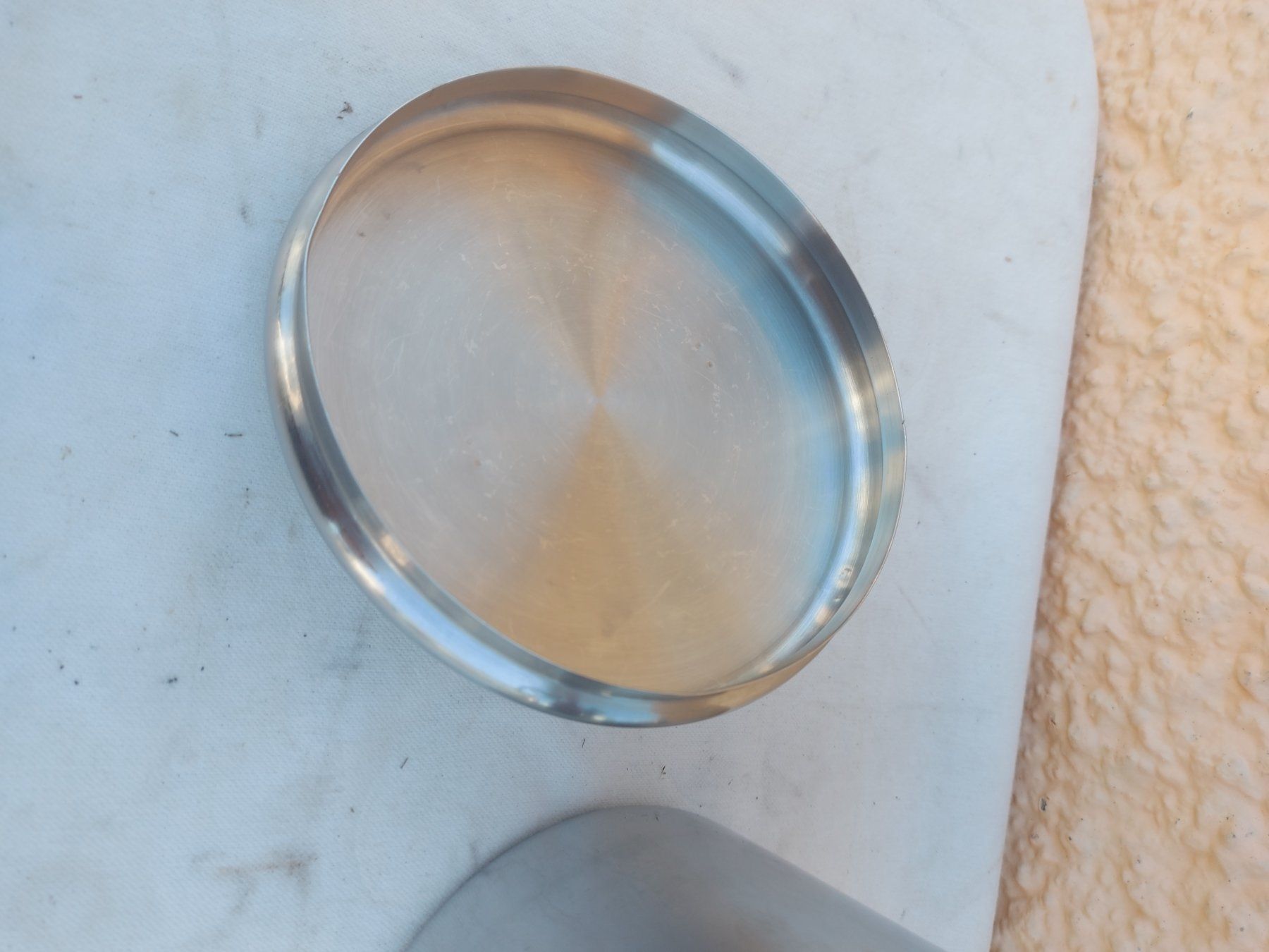 Sonstiges für Haushalt & Wohnen: Edelstahl Eimer mit Deckel;  Milchkessel 3,5Liter – Gebraucht aus Rheinau von profitronic.shop 2