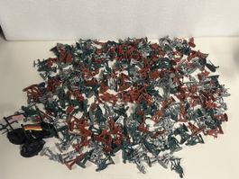 Kunstoff Soldaten Krieger ca 300 stk