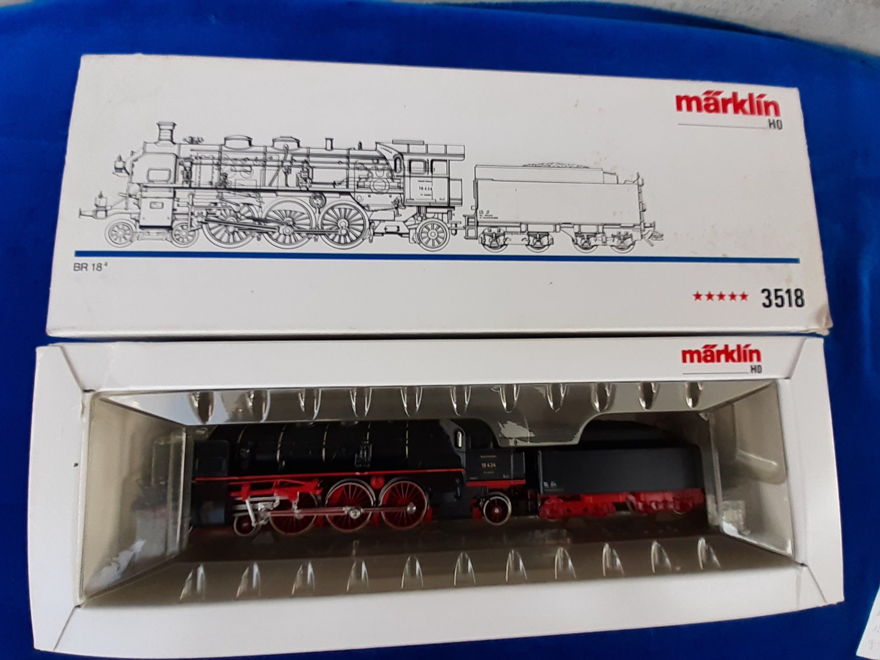 Märklin Modellini di ferrovie: Märklin 3518 BR Rheingoldlok H0 – Nuovo (secondo la descrizione) da Arbedo venduto da aladino666 8
