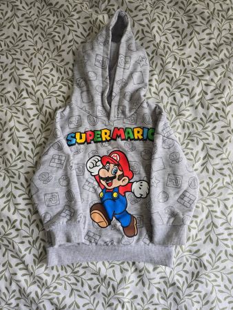 Sweat Super Mario, Taille 92cm, 1-2 ans, comme neuf!