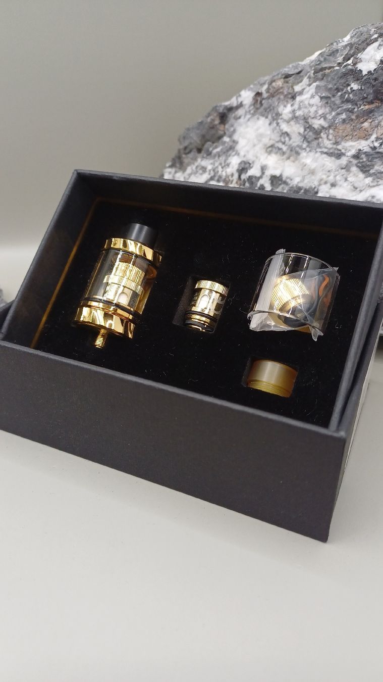 Altri Prodotti per fumatori: Dotmod dotTank 24mm 24K 3.5ml Edition(Neu) – Nuovo e nell'imballaggio originale da Kloten venduto da Epoxygalaxy.ch 1