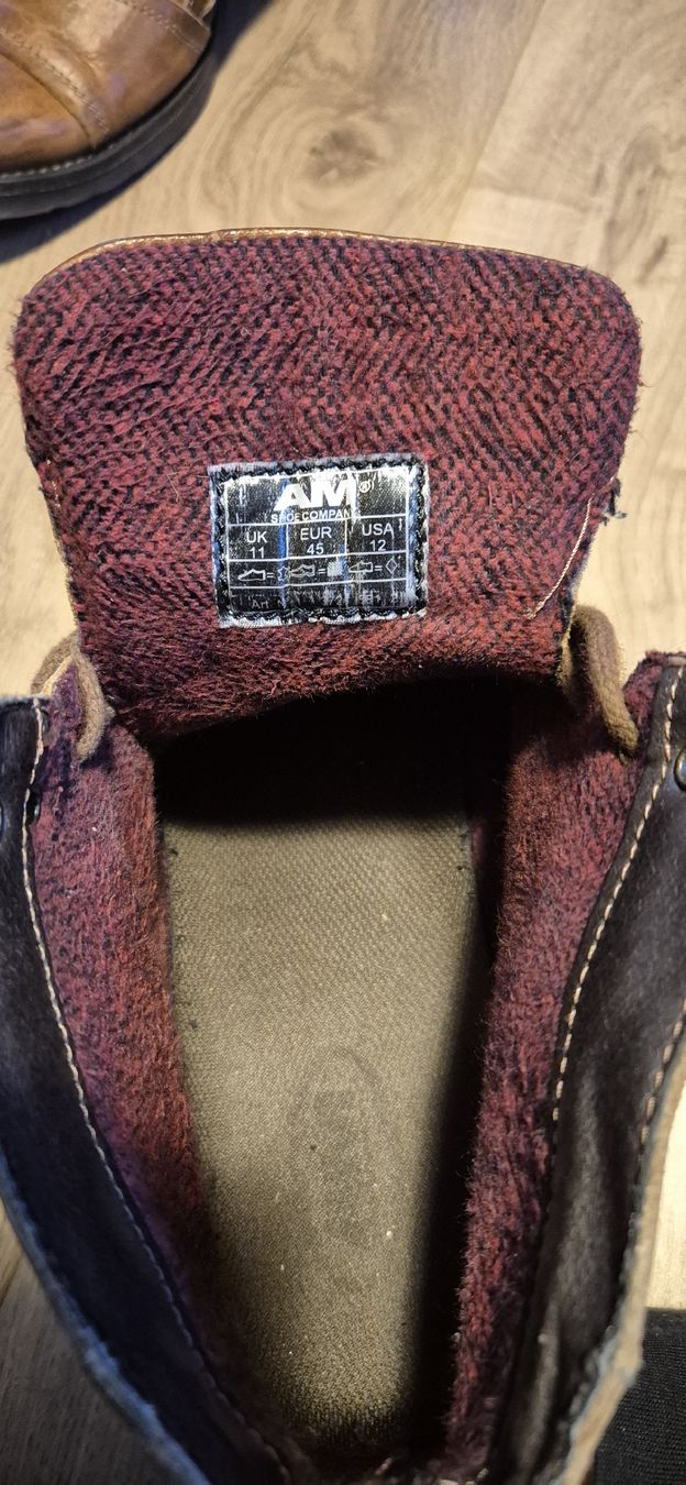 Herrenschuhe: Leder Schuhe Gr 45 Braun – Gebraucht aus Birsfelden von gui_m5m9 6