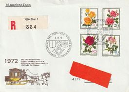 Tag der Briefmarke Chur 1972, Umschlag