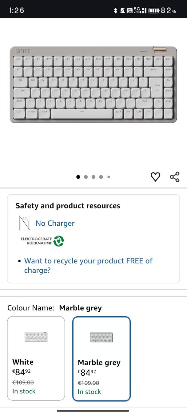 Tastaturen: Clavier LOFREE Flow Lite84 mécanique ! – Neu und originalverpackt aus Palézieux-village von riz_y9s7 3