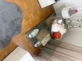 Wohnzimmer Glastisch (Dekoartikel)