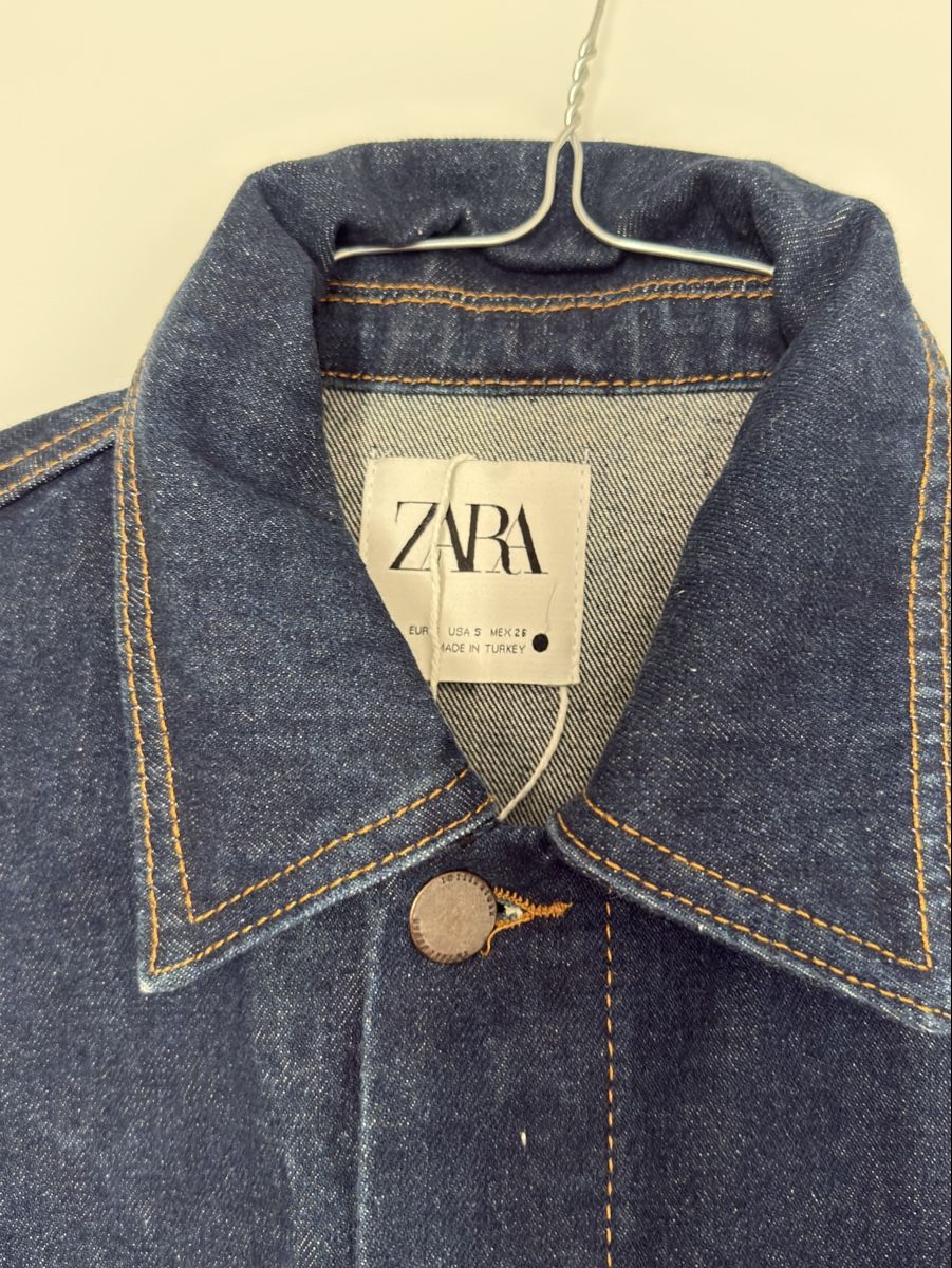 Zara Jacken: ZARA Denim Jacket Blue Size S – Neu (gemäss Beschreibung) aus Zürich von ada_frolova 1